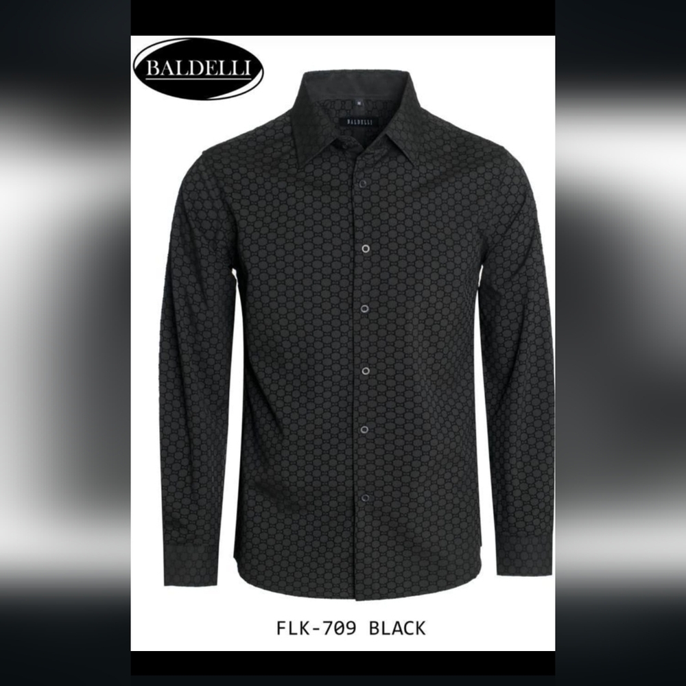 709 b4 black shirt long-sleeve men